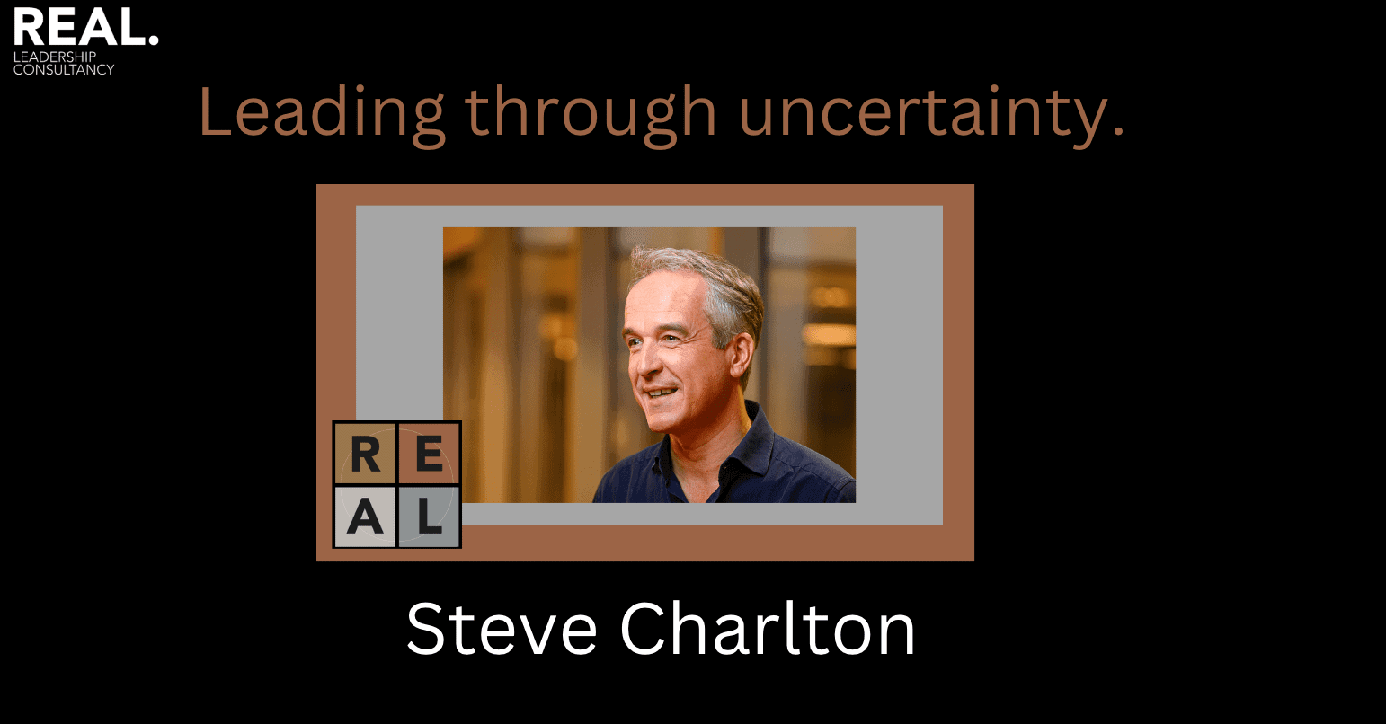 Leading through uncertainty